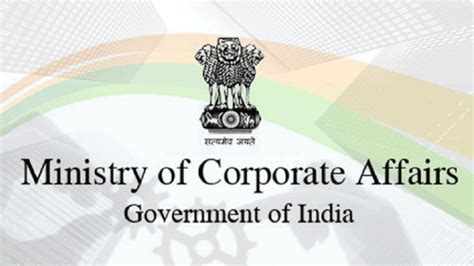 Ministry of Corporate Affairs.